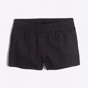 j.crew jacquard floral boardwalk pull on short